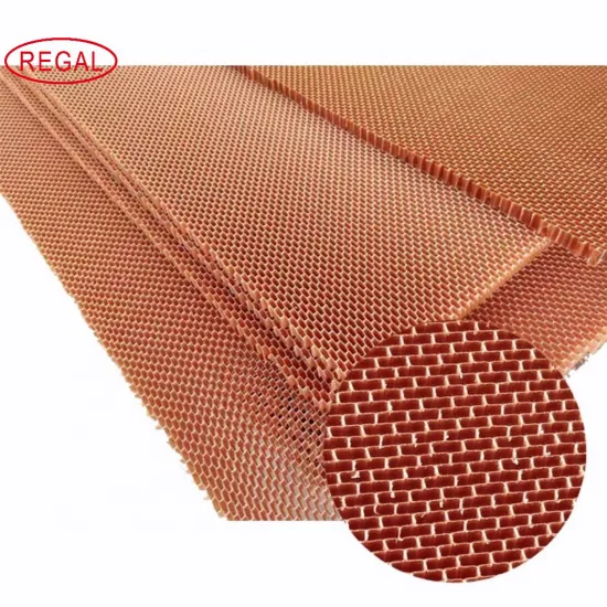 New Developed Aramid Paper Honeycomb Core High Strength Good Dielectric Properties Sandwich Material