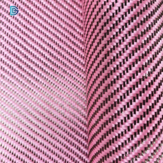 China Factory Cloth Aramid Mixture Carbon Fiber Woven Roll Fabric with Good Service