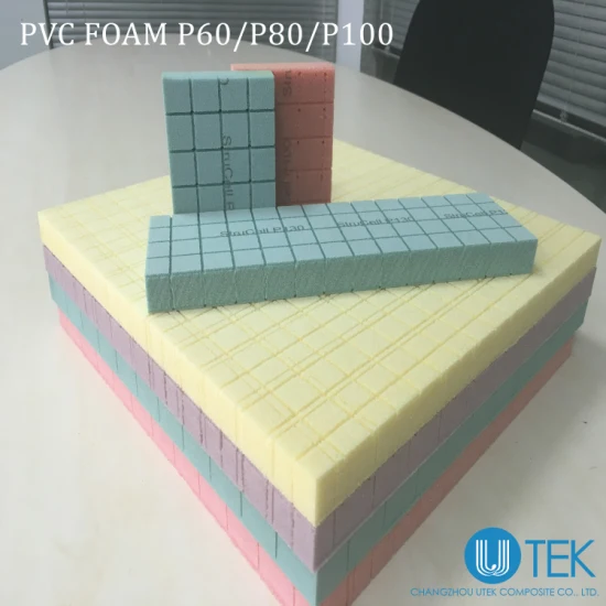 P60/P80/P100 Kg/M3 Scrim Board (GS+INF) Core Materials PVC Foam for Luxury Yachts